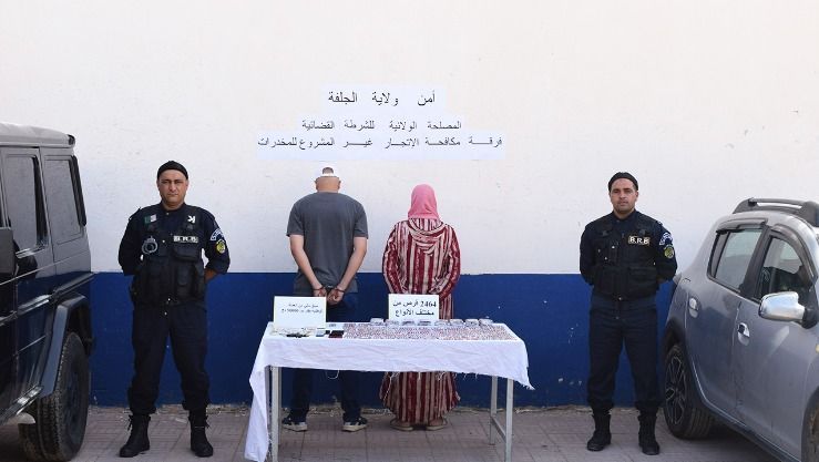 Djelfa: la police démantèle un réseau de trafiquants dirigé par une femme