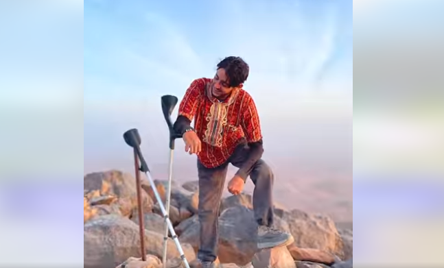 Malgré son handicap physique : Abdennour Meddahi rêve d’atteindre le sommet de l’Everest (vidéo)