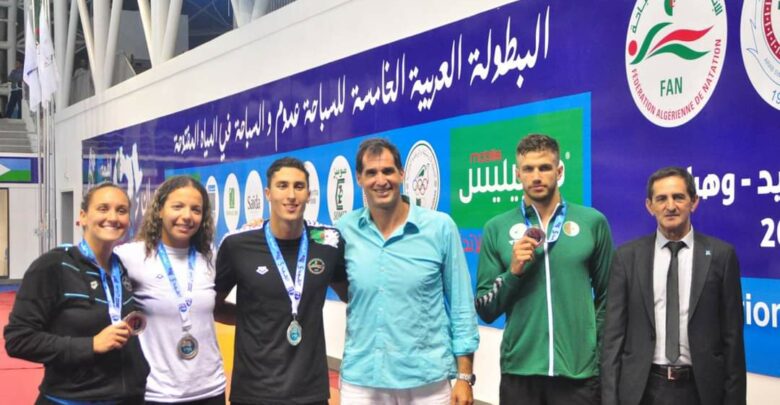 Championnat d’Afrique de Natation : les nageurs algériens remportent quatre médailles