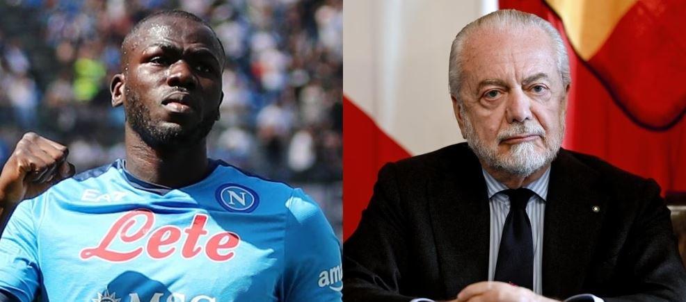 Naples : Koulibaly s’insurge contre les propos polémiques de De Laurentiis sur les joueurs africains et la CAN