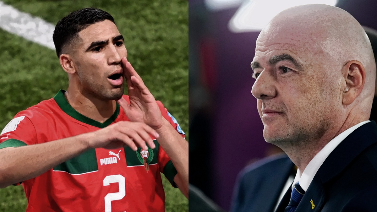 Qatar 2022: Hakimi a insulté Infantino !