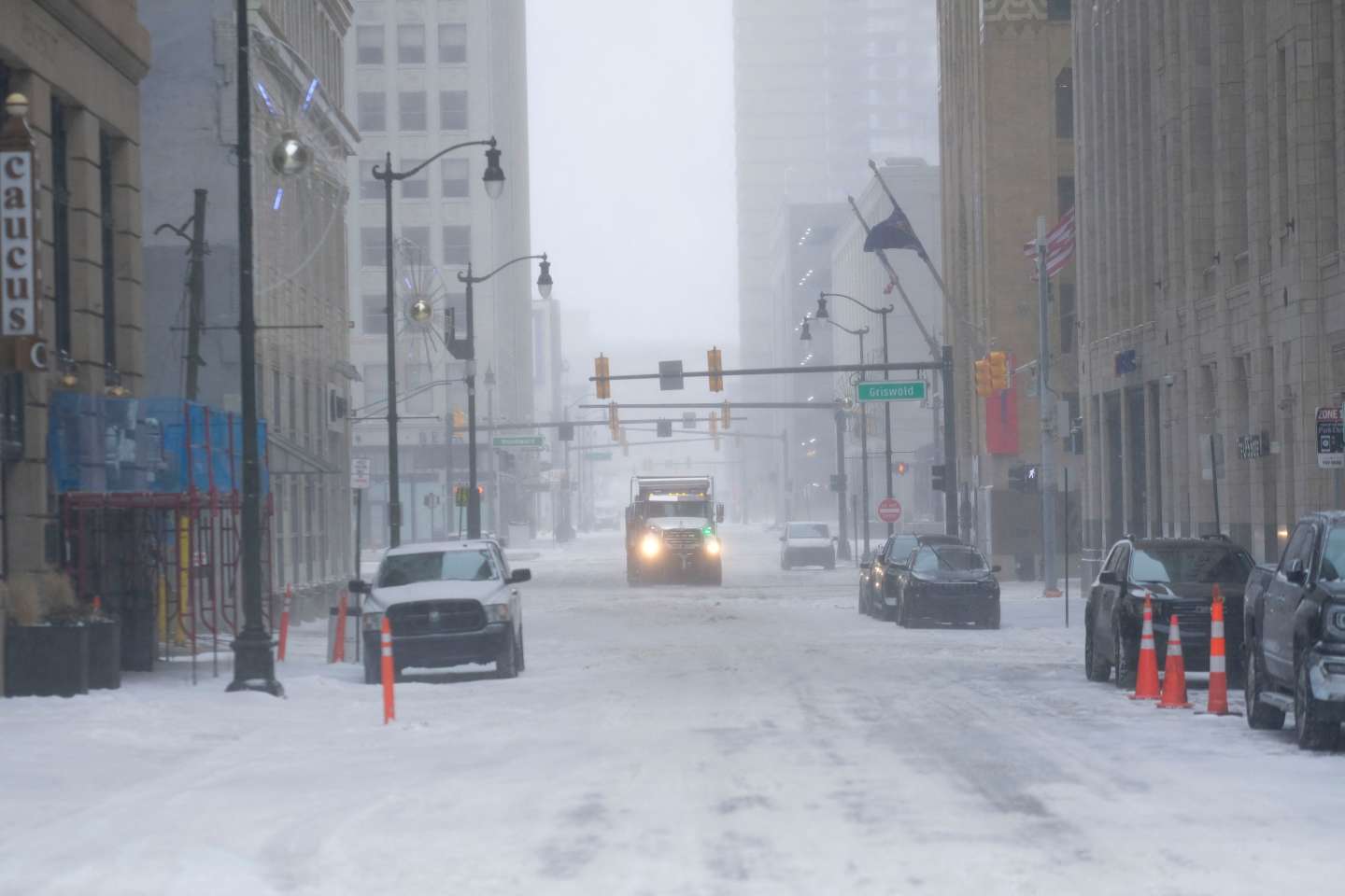 Les Etats-Unis bloqués par une tempête hivernale