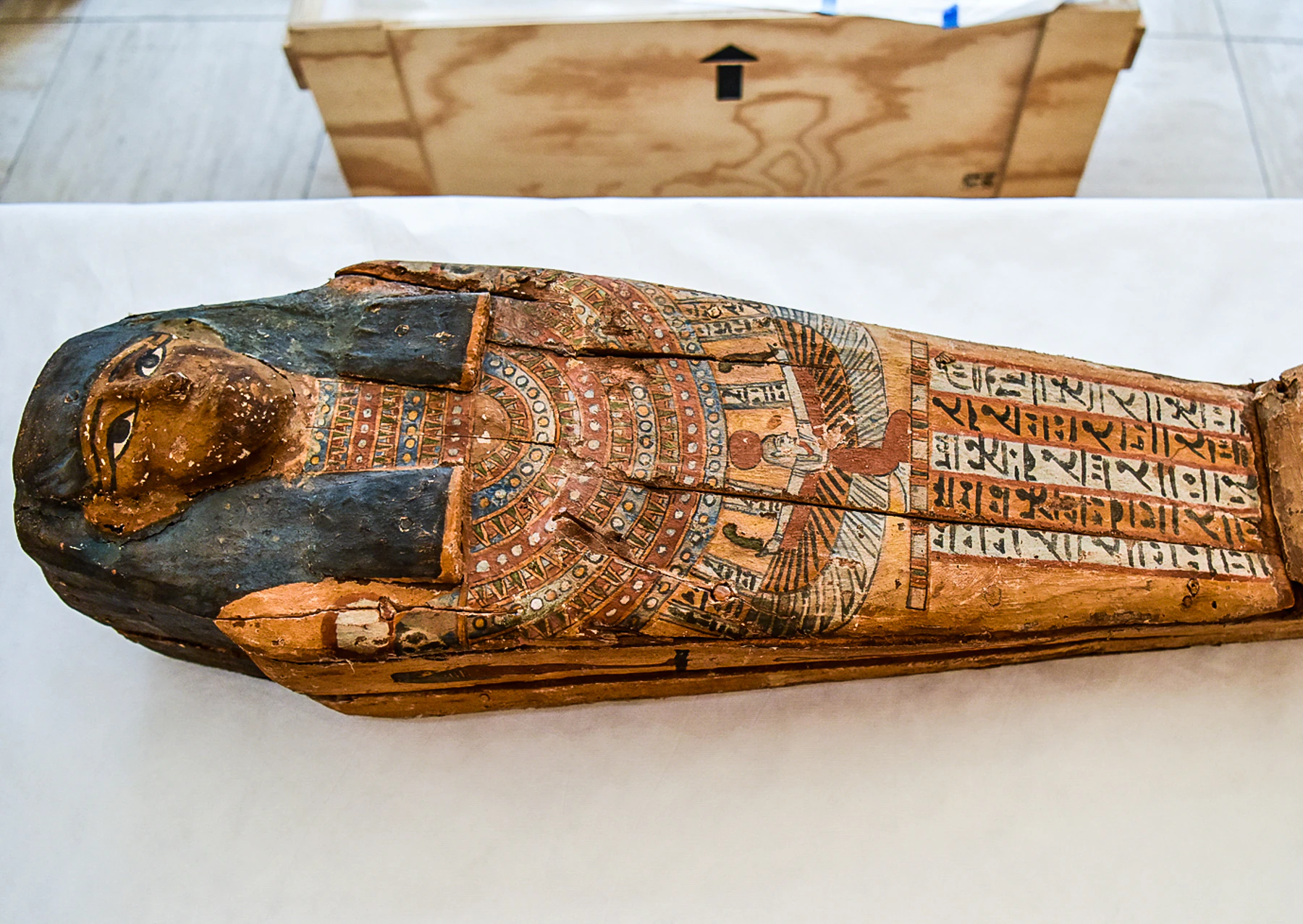 Washington rend un sarcophage volé à l’Égypte