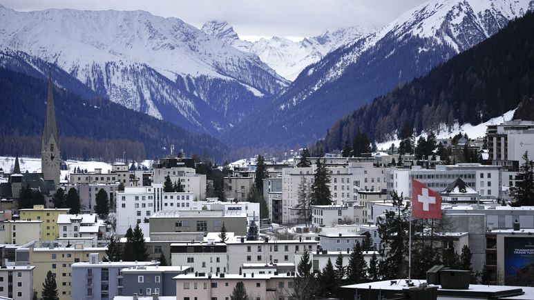 Ouverture du Forum économique mondial à Davos