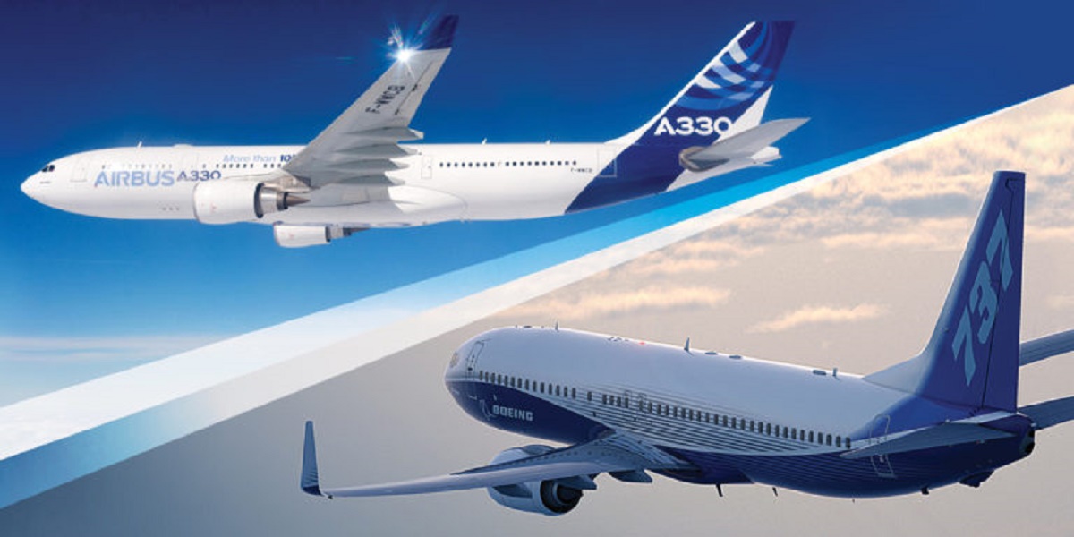 Construction et commandes d’avion : Airbus devance Boeing