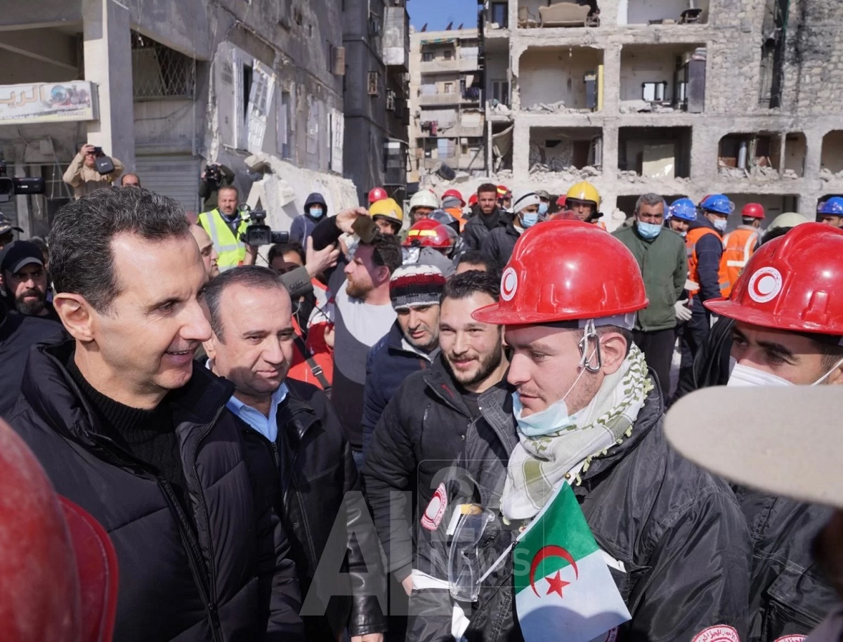 Séisme en Syrie: Al Assad salue les efforts de l’Algérie