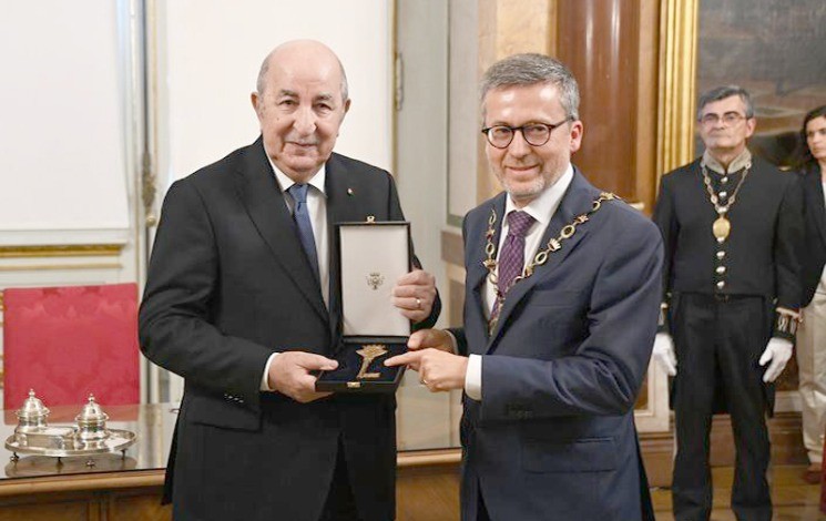 Algérie-Portugal : Abdelmadjid Tebboune visite le siège historique de la mairie de Lisbonne