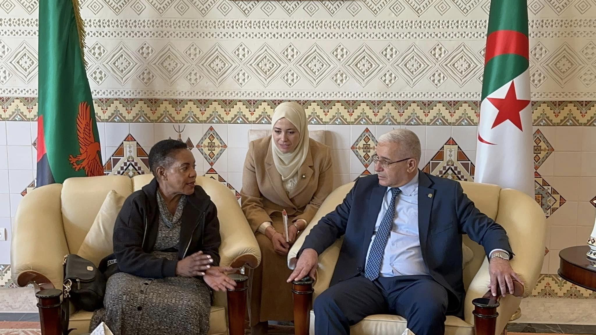 Algérie-Zambie : La présidente de l’Assemblée nationale de la Zambie en visite officielle en Algérie