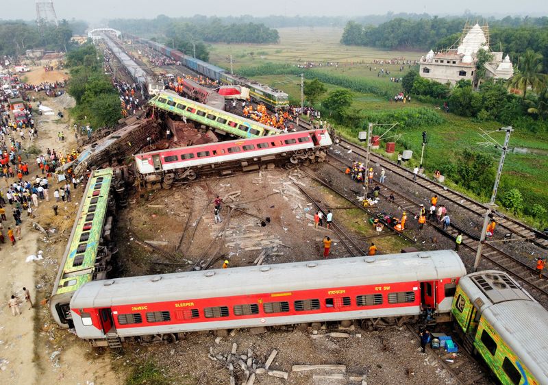 Catastrophe ferroviaire en Inde :  L’Etat d’Odisha décrète un jour de deuil national