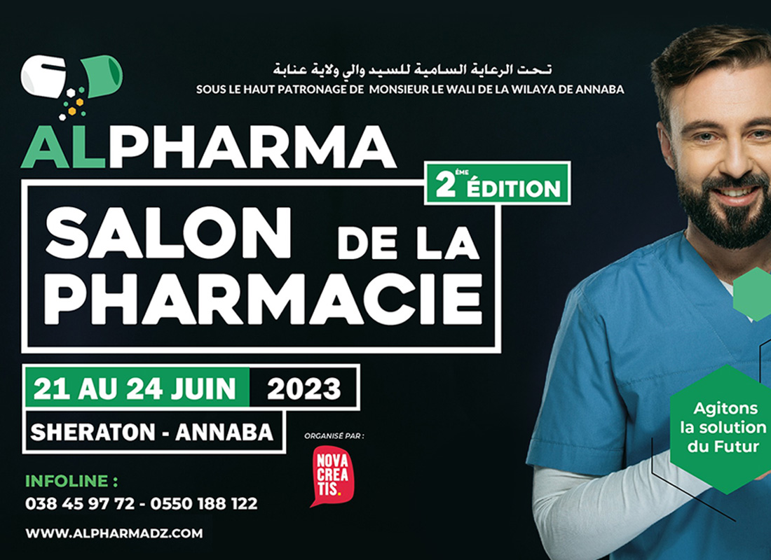 2e Salon international de la pharmacie à Annaba « Alpharma » : Plus de 75 opérateurs attendus