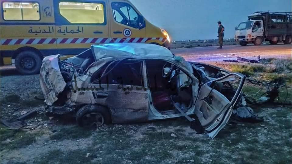 M’sila: 3 morts et 40 blessés dans un accident de la route à Benzouh