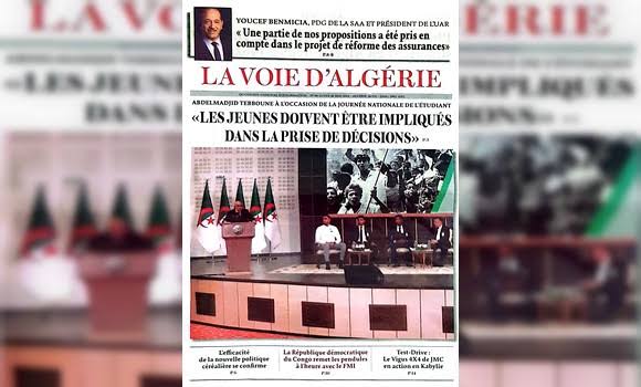 « La Voie d’Algérie » nouveau quotidien d’information