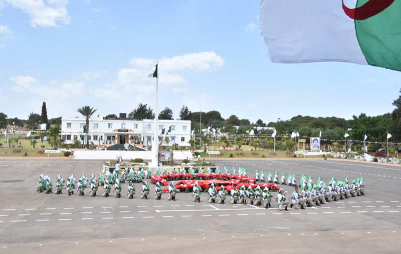 Ecole supérieure d’infanterie de Cherchell : Sortie de 10 promotions d’officiers et de sous-officiers